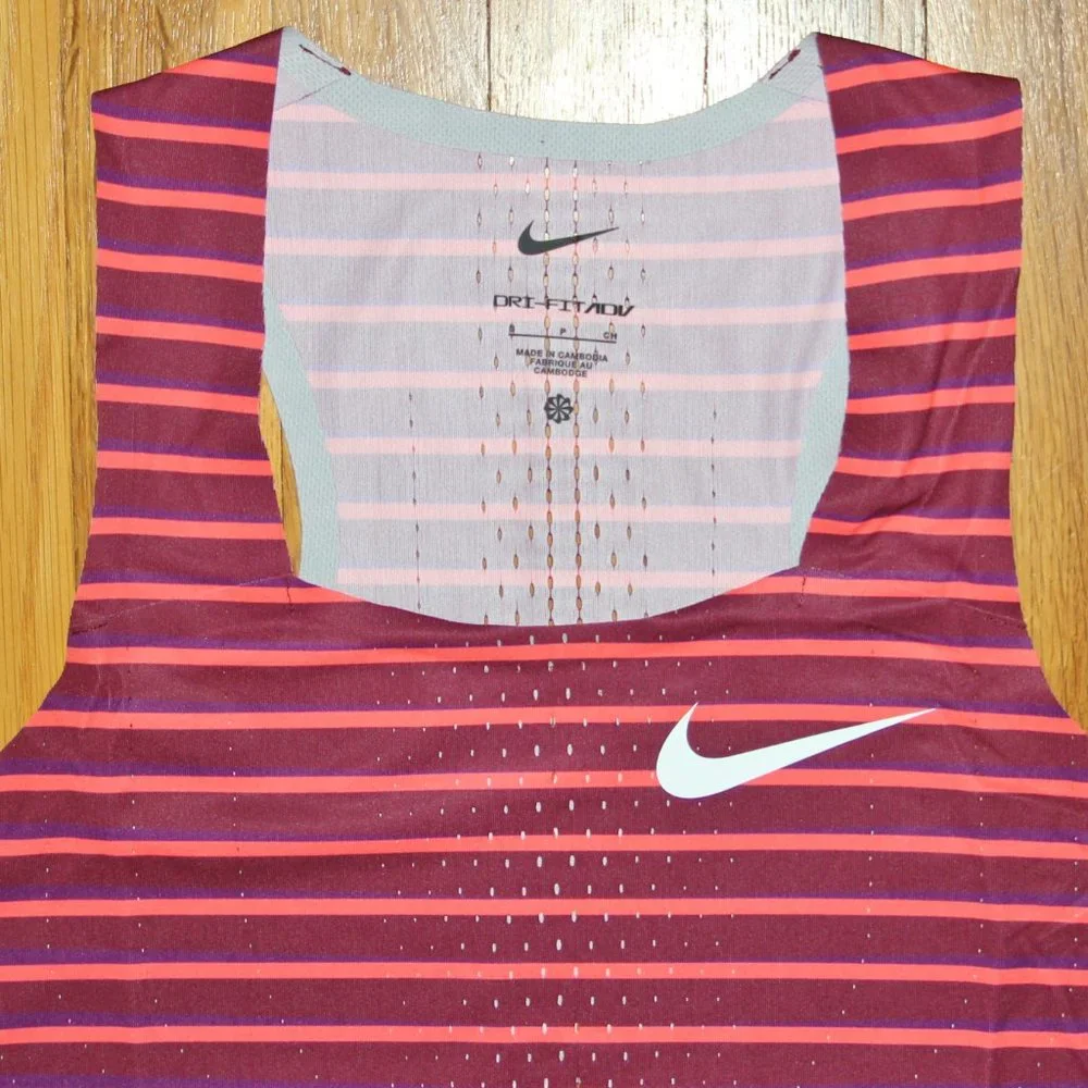 Nike Dri-Fit ADV Aeroswift Running Singlet Womens M Track Tank